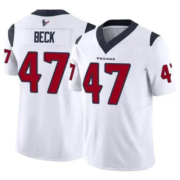 Cameron Johnston Men's Nike White Houston Texans Vapor Untouchable Custom Elite Jersey