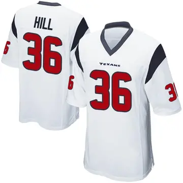 Brandon Hill Men's Nike Red Houston Texans Alternate Custom Game Jersey