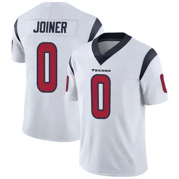 Cameron Johnston Men's Nike White Houston Texans Vapor Untouchable Custom Elite Jersey