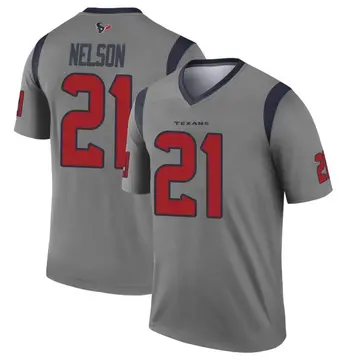 Men's Nike Steven Nelson Navy Houston Texans Game Player Jersey