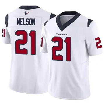 Men's Nike Steven Nelson Navy Houston Texans Game Player Jersey